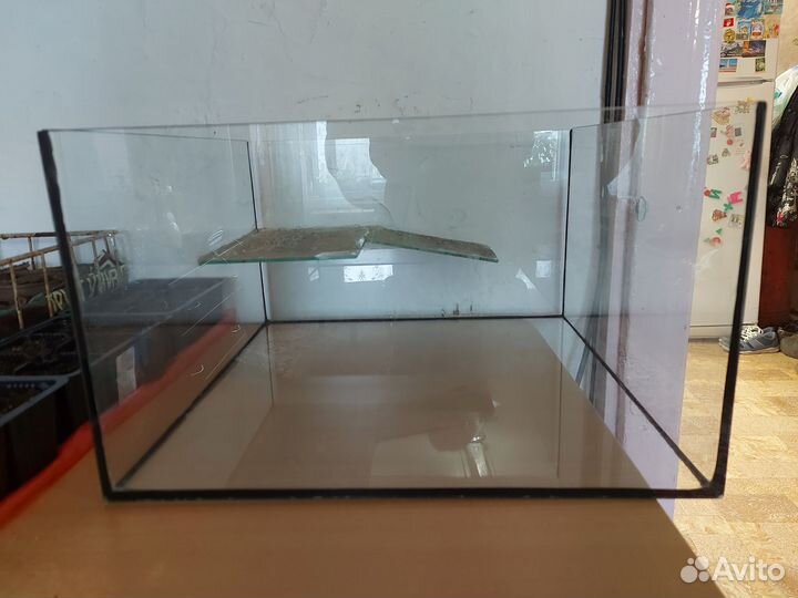 Аквариум с плотиком