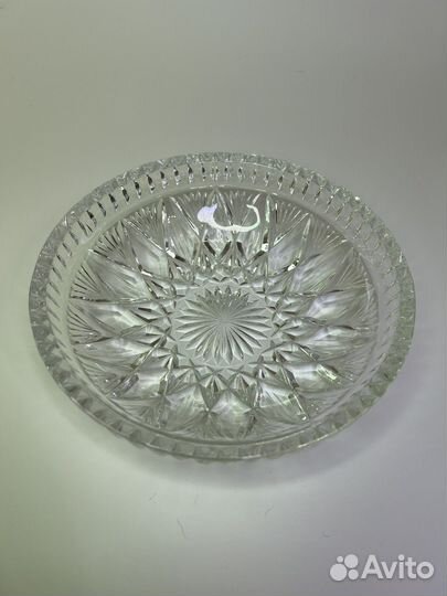 Ваза хрустальная чехословакия