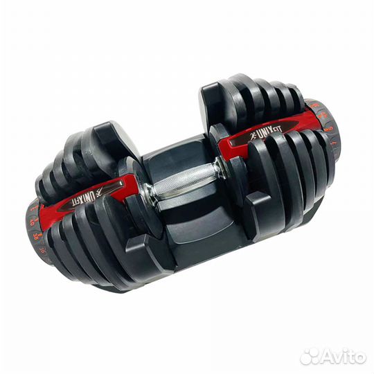 Гантель регулируемая unix Fit 40 кг