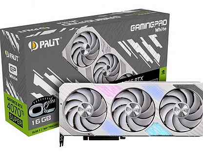 Palit GeForce RTX 4070 Ti super gamingpro white OC