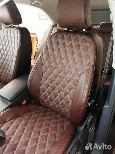 Чехлы Skoda Superb 2 (хб)