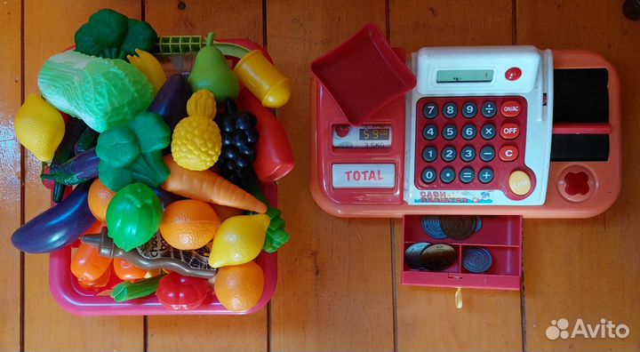 Детские игрушки касса