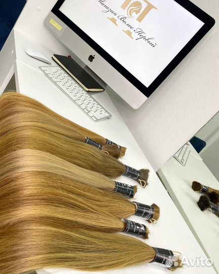 Детские, натуральные, славянские волосы