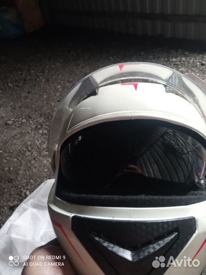 Мотоциклетный шлем новый
