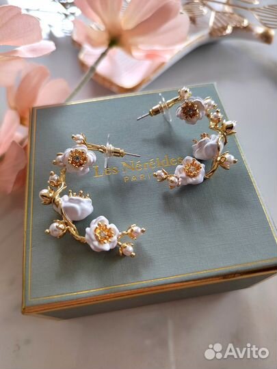 Серьги колье браслет Les Nereides
