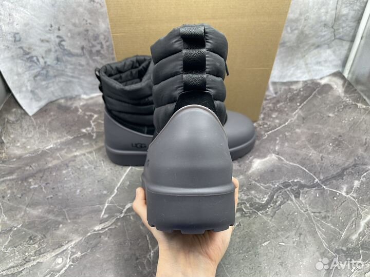 Угги Женские UGG Classic Mini Lace-Up Weather Blac