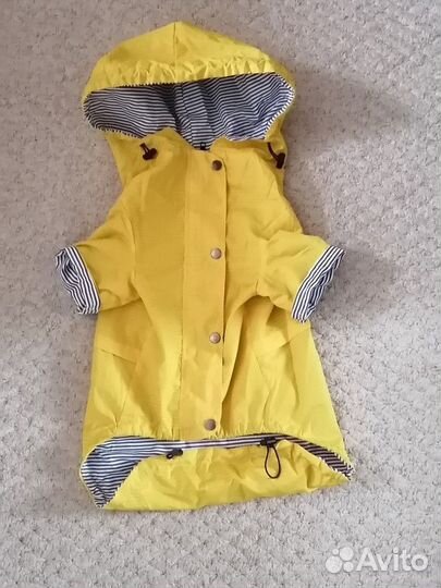 Дождевик для собаки среднего размера