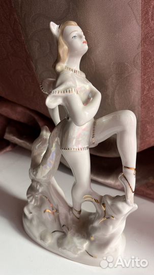 Статуэтка фарфор Лиса СССР