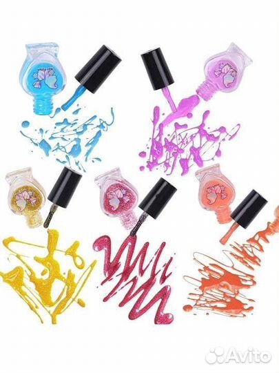 Детский набор лаков для ногтей
