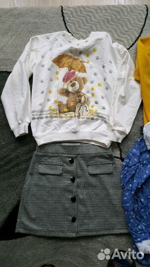 Вещи одним пакетом на девочку 134 см