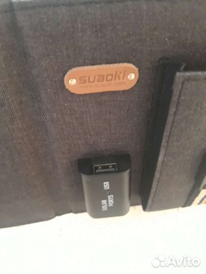 Solar ports USB suaoki для зарядки т/ф