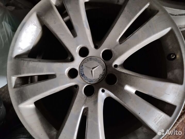 Литые диски на mercedes р17