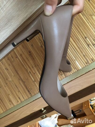 Туфли женские 37 размер натуральная кожа эконика