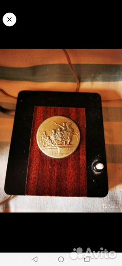 Настольная ретро лампа