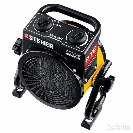 Пушка тепловая электрическая steher SEK-3R, 2 кВт