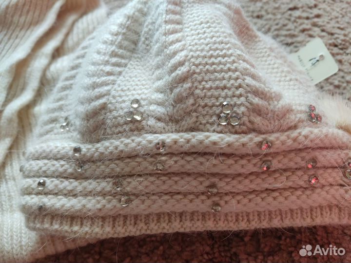 Комплект шапка и шарф