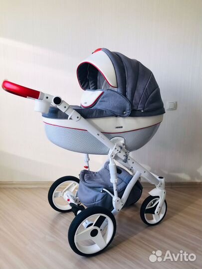 Коляска Adamex monte carbon 2 в 1