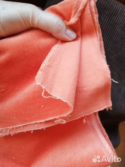 Отрез вельвета СССР