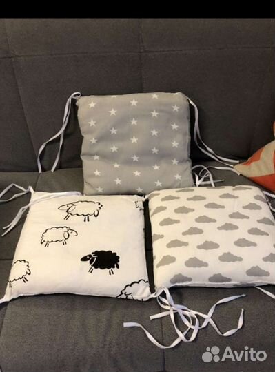 Бортики подушки