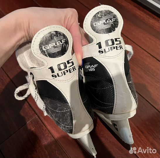 Коньки хоккейные Graf 105 (27 размер)