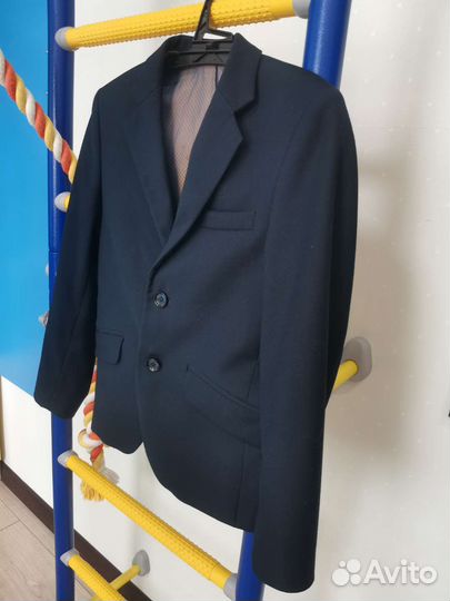 Пиджак школьный темно-синий 134