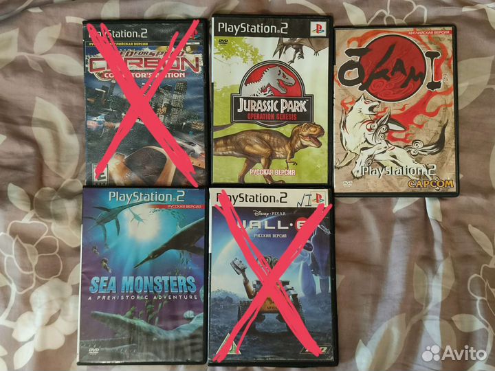Игровые диски на ps2