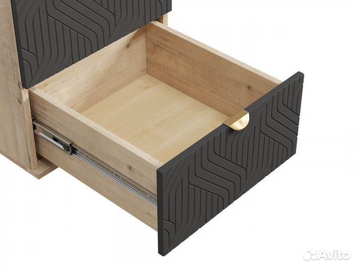 Тумба прикроватная Монблан-1 Fancy Grafit