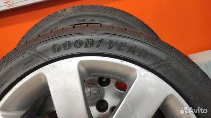 Колёса mitsubishi ralliart Goodyear Eagle F1 R16