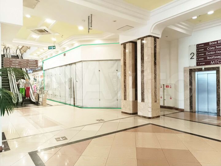 Торговая площадь, 68.7 м² в ТЦ 