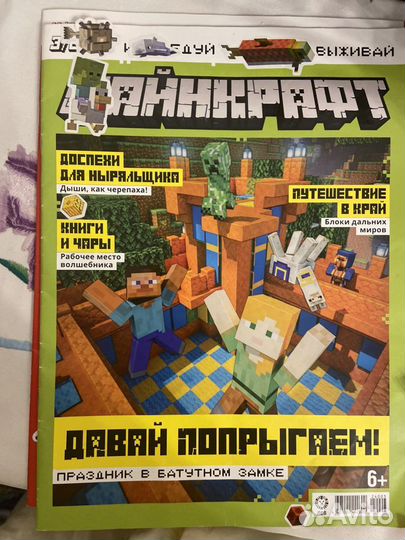 Журналы и раскраска Minecraft