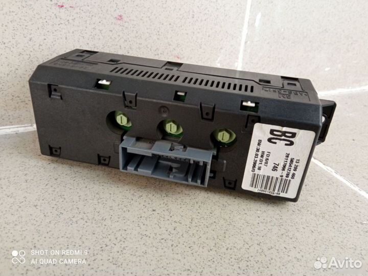 Дисплей информационный Opel Corsa D