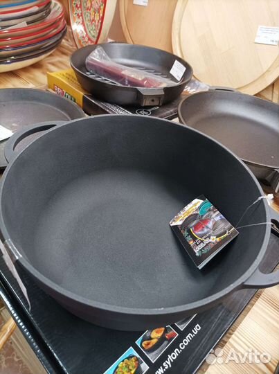 Кастрюля чугун 3л