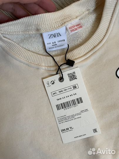 Костюм zara 110 для девочки