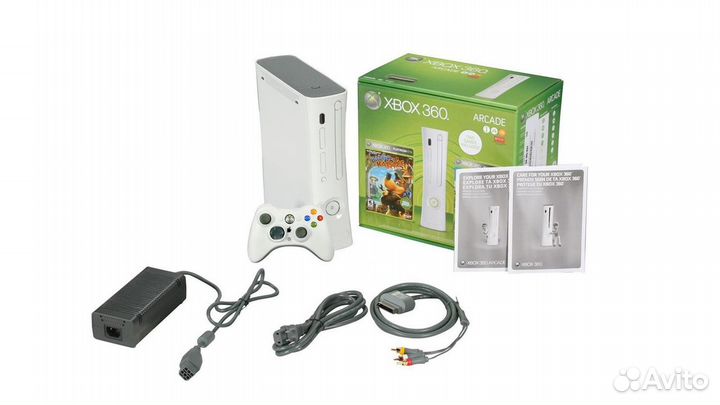 Xbox 360 Arcade + 36 Игр Гарантия 1 Год