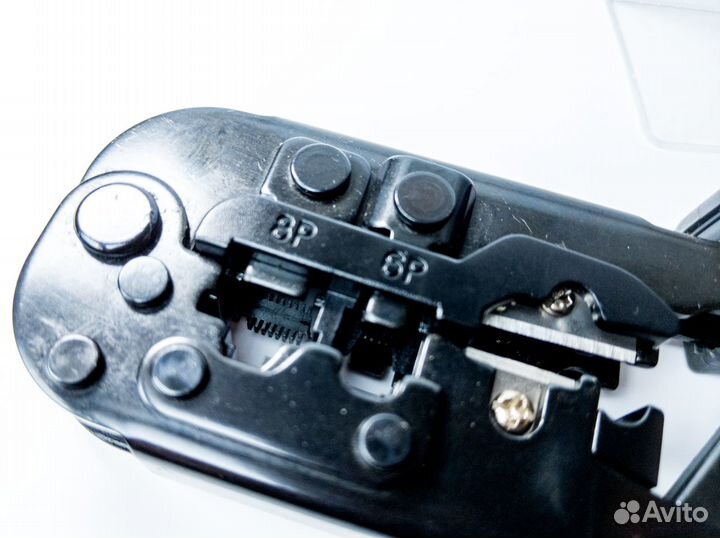 Обжимные клещи для RJ-45 Enternet, прозвонка тест