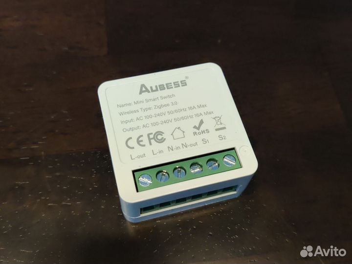 Умное реле zigbee 3.0