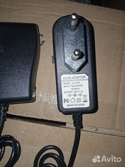 Блок питания 12v 1a