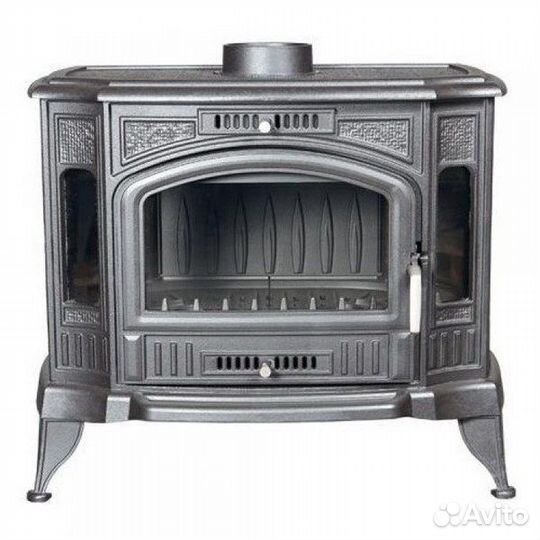 Чугунная печь камин