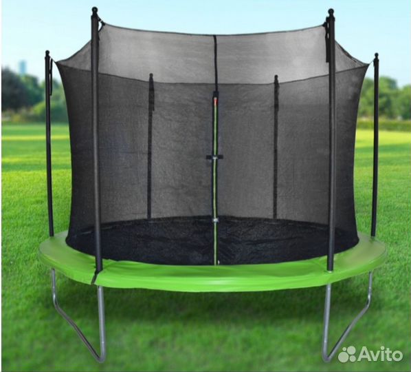 Батут 305см каркасный с внутренней сеткой