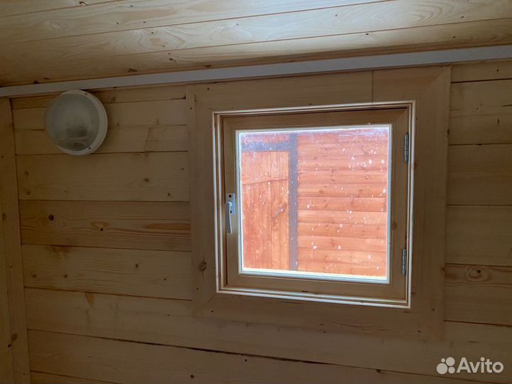 Баня из бревна 6,0 на 2,25 метров