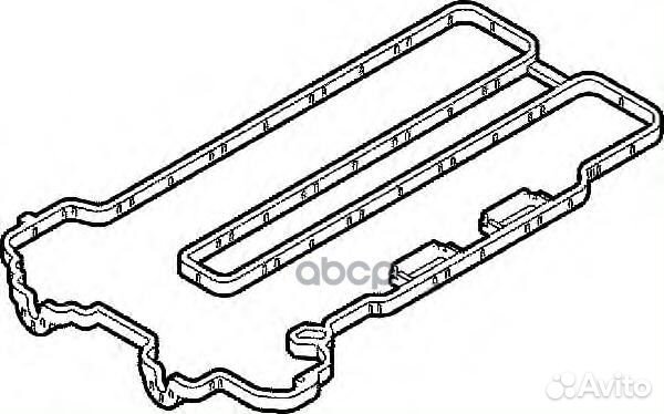 Прокладка крышки клапанов;opel agila 00/astra G