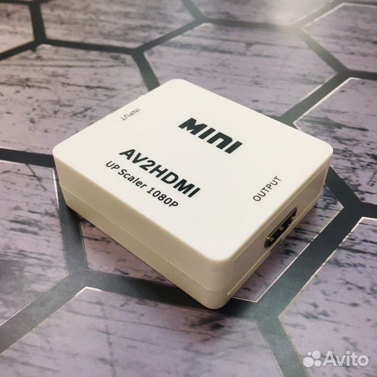 Конвертер AV на hdmi ntsc/PAL питание