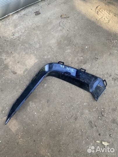 Накладка переднего бампера фольксваген таос