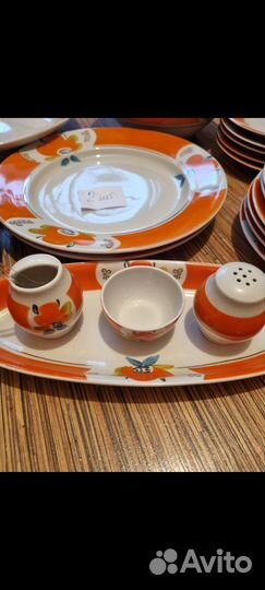 Столовый сервиз фарфор СССР