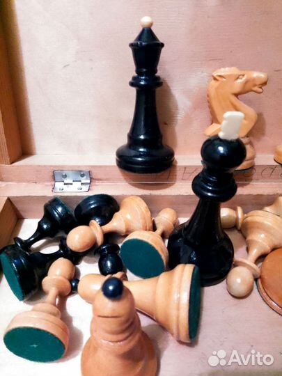 Шахматы СССР деревянные