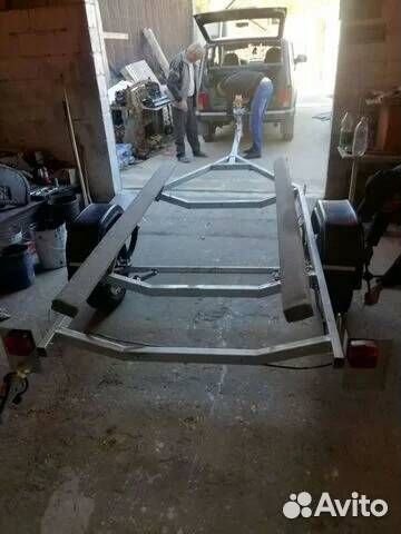 Прицеп лодочный 530 на 170 см цинк