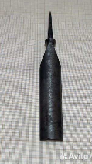 Старинная полукруглая стамеска. Англия