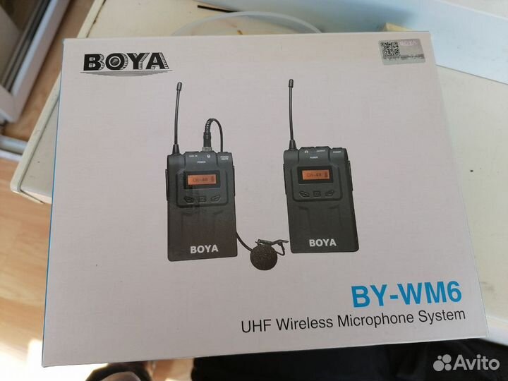 Радиопетличка Boya BY-WM6