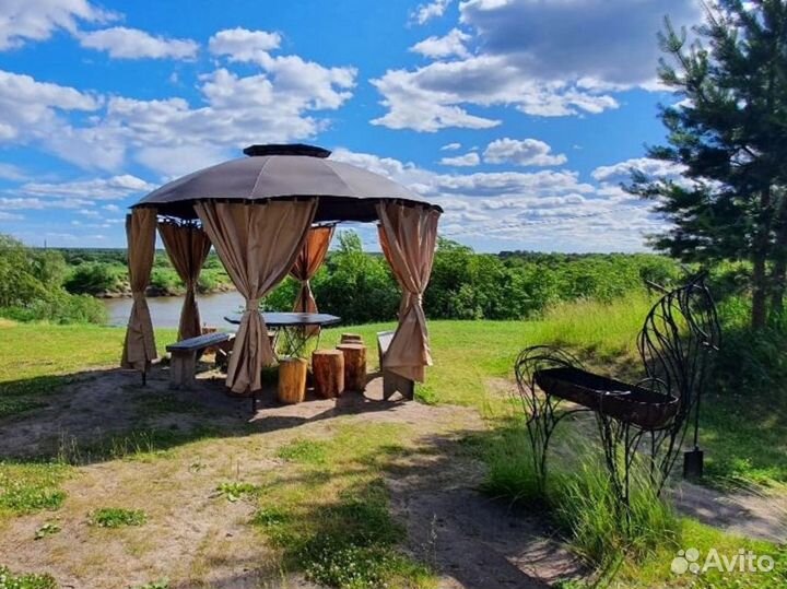 Аренда беседки у воды