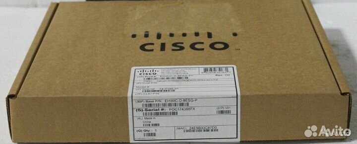 Модуль Cisco ehwic-D-8esgp HE Китай/1шт/Новый